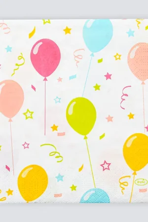 Dernier Modèle Lot de 20 serviettes 'Ballons' 3 plis